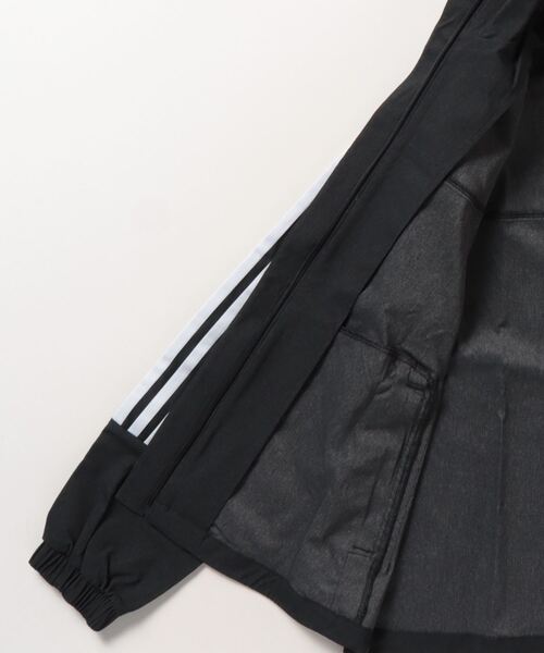 adidas（アディダス）の「シーズナル スポーツウェア ルーズフィット デニムルック クロスジャケット / アディダス adidas（マウンテンパーカー・レディース・ブラック/ピンク系その他/ネイビー・XX-LARGE/MEDIUM/SMALL/LARGE/X-LARGE）」の14枚目の写真