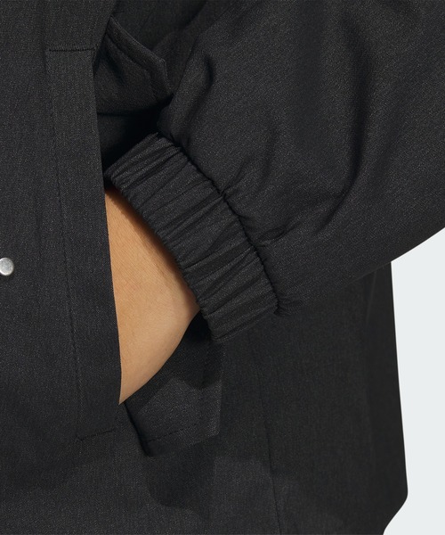 adidas（アディダス）の「シーズナル スポーツウェア ルーズフィット デニムルック クロスジャケット / アディダス adidas（マウンテンパーカー・レディース・ブラック/ピンク系その他/ネイビー・XX-LARGE/MEDIUM/SMALL/LARGE/X-LARGE）」の7枚目の写真