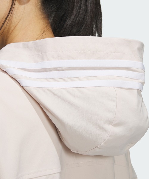 adidas（アディダス）の「シーズナル スポーツウェア ルーズフィット デニムルック クロスジャケット / アディダス adidas（マウンテンパーカー・レディース・ブラック/ピンク系その他/ネイビー・XX-LARGE/MEDIUM/SMALL/LARGE/X-LARGE）」の12枚目の写真