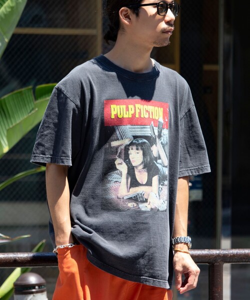 別注　GOOD ROCK SPEED/ PLUP FICTION ピグメント加工 GOOD ROCK SPEED】PLUP FICTIONピグメント加工パーカー メンズ