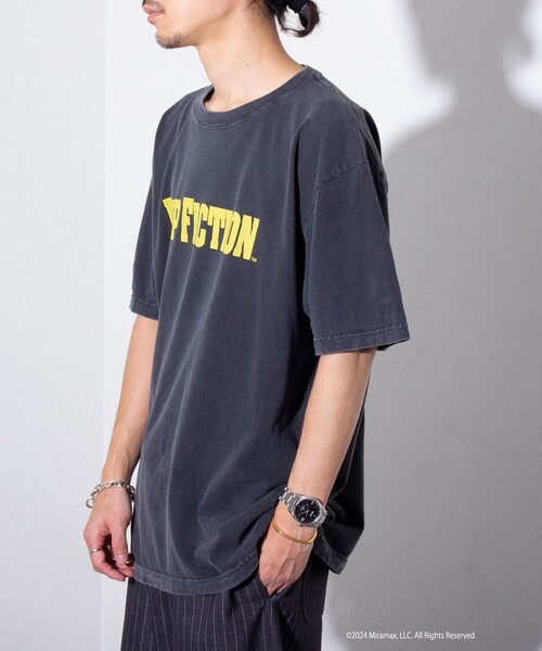 GOOD ROCK SPEED（グッドロックスピード）の「【新柄追加】【GOOD ROCK SPEED】PLUP FICTION ピグメントTシャツ（Tシャツ/カットソー・メンズ・ブラック系その他/ブラック系その他3/ブラック系その他2/ブラック系その他4・M/L）」の6枚目の写真