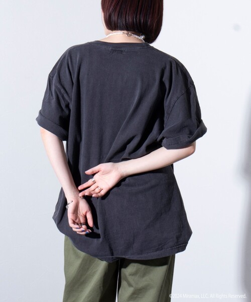 GOOD ROCK SPEED（グッドロックスピード）の「【新柄追加】【GOOD ROCK SPEED】PLUP FICTION ピグメントTシャツ（Tシャツ/カットソー・メンズ・ブラック系その他/ブラック系その他3/ブラック系その他2/ブラック系その他4・M/L）」の14枚目の写真