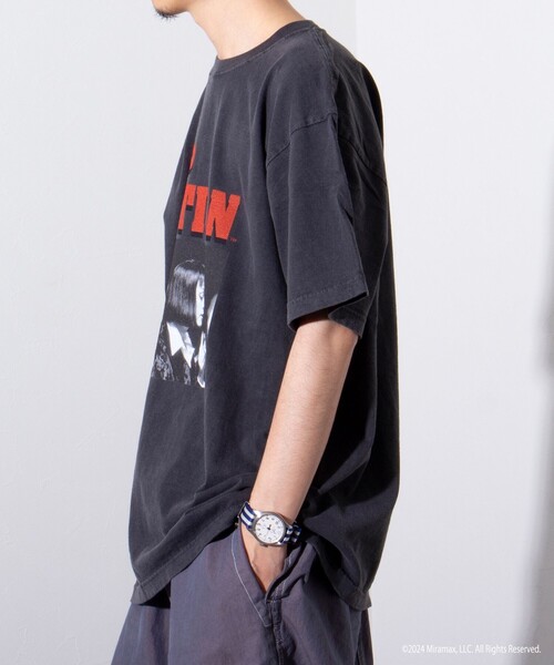 GOOD ROCK SPEED（グッドロックスピード）の「【新柄追加】【GOOD ROCK SPEED】PLUP FICTION ピグメントTシャツ（Tシャツ/カットソー・メンズ・ブラック系その他/ブラック系その他3/ブラック系その他2/ブラック系その他4・M/L）」の20枚目の写真