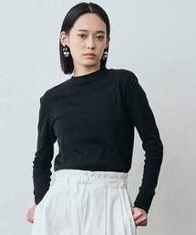 MEDE19F | ＭＥＤＥ１９Ｆ　エアリーな風合いの吸湿発熱コットンクルーネックトップス(Tシャツ/カットソー)