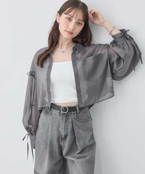 INGNI(イング)の「リングバックルベルト/C(ベルト・レディース・ブラック/ブラック系その他/ダークブラウン・ONE SIZE)」の8枚目の写真