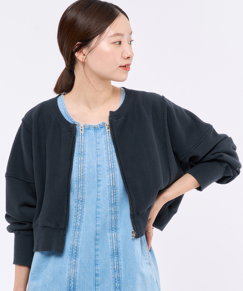 CURRENTAGE/カレンテージ　IENA別注2WAYスウェットカーディガン IENA（イエナ）の「【CURRENTAGE/カレンテージ】別注 2WAY