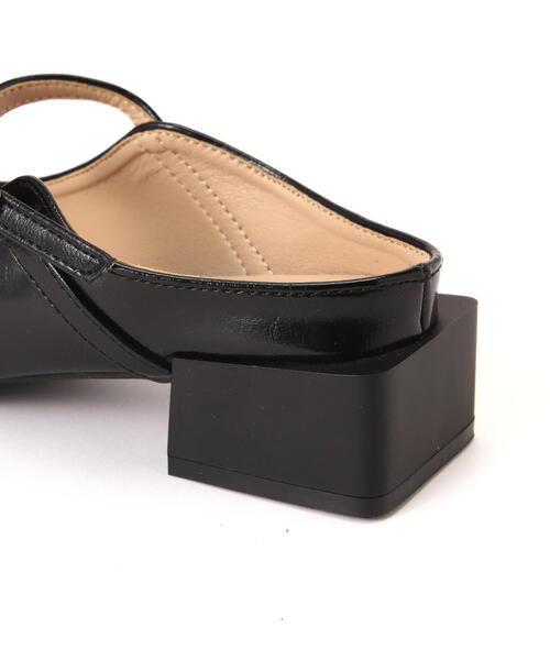 FREE'S MART（フリーズマート）の「◆メリージェーンミュール（パンプス・レディース・ブラック系その他/ゴールド/ブラック・SMALL/MEDIUM）」の9枚目の写真