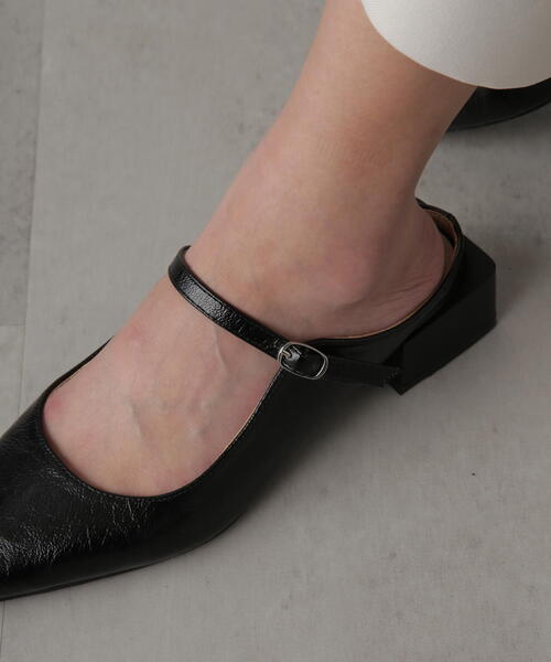 FREE'S MART（フリーズマート）の「◆メリージェーンミュール（パンプス・レディース・ブラック系その他/ゴールド/ブラック・SMALL/MEDIUM）」の15枚目の写真