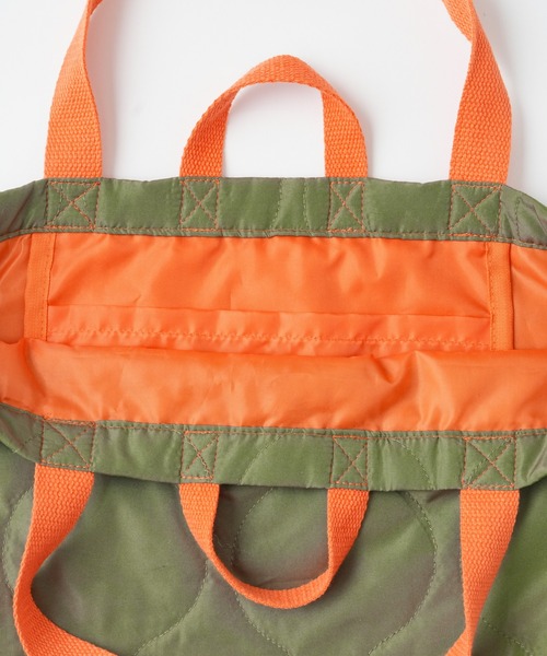 CIAOPANIC TYPY（チャオパニックティピー）の「【WEB限定】【KIDS】【New TYPY Life】キルティングレッスンバッグ（トートバッグ・キッズ・カーキ/ブラック/ピンク・ONE SIZE）」の16枚目の写真