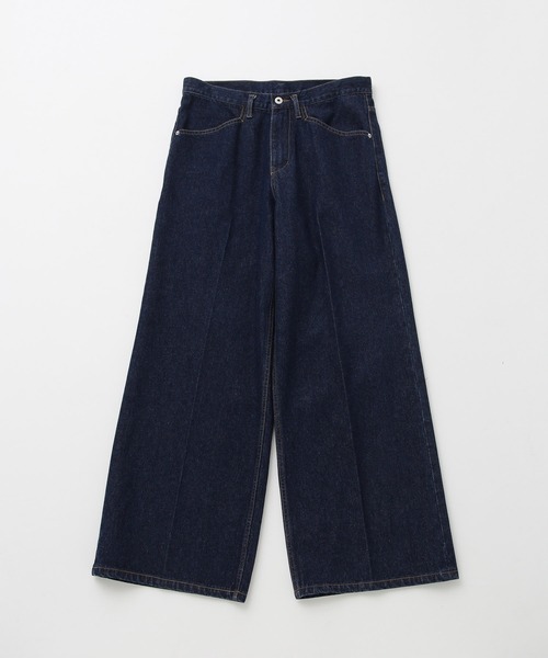 JUNRED（ジュンレッド）の「【 追加生産 】ヴィンテージデニムフラットストレートパンツ（デニムパンツ・メンズ・ブラック/ネイビー・S/M/L）」の11枚目の写真