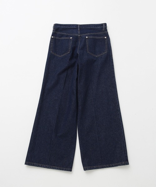 JUNRED（ジュンレッド）の「【 追加生産 】ヴィンテージデニムフラットストレートパンツ（デニムパンツ・メンズ・ブラック/ネイビー・S/M/L）」の12枚目の写真