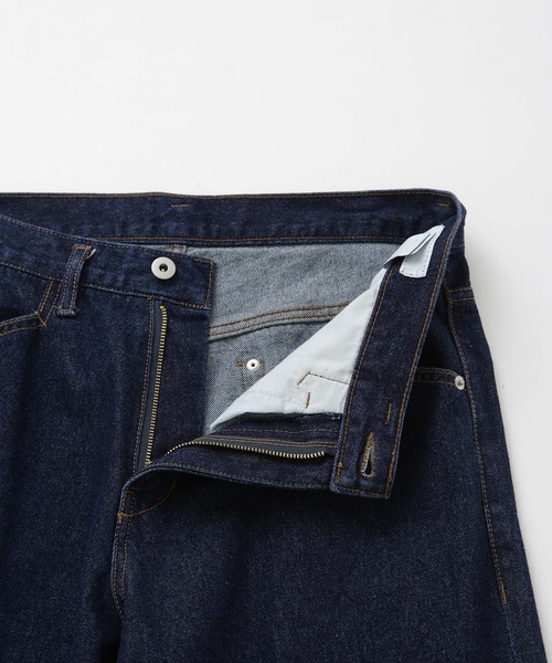 JUNRED（ジュンレッド）の「【 追加生産 】ヴィンテージデニムフラットストレートパンツ（デニムパンツ・メンズ・ブラック/ネイビー・S/M/L）」の14枚目の写真