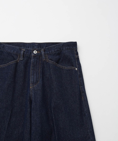 JUNRED（ジュンレッド）の「【 追加生産 】ヴィンテージデニムフラットストレートパンツ（デニムパンツ・メンズ・ブラック/ネイビー・S/M/L）」の15枚目の写真