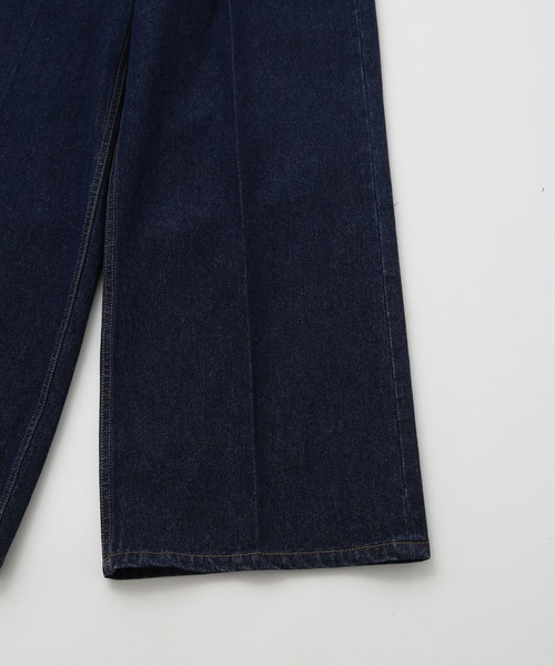 JUNRED（ジュンレッド）の「【 追加生産 】ヴィンテージデニムフラットストレートパンツ（デニムパンツ・メンズ・ブラック/ネイビー・S/M/L）」の17枚目の写真