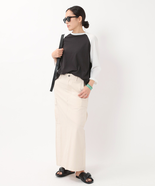 ARMY TWILL（アーミーツイル）の「【ARMY TWILL/アーミーツイル】別注カーゴスカート（スカート・レディース・カーキ/アイボリー・40/38/34/36）」の9枚目の写真