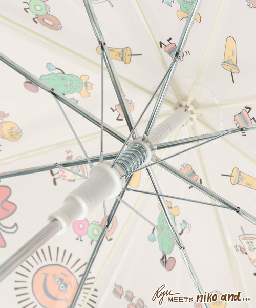 niko and（ニコアンド）の「【RYU AMBE】コラボ ビニール傘（長傘