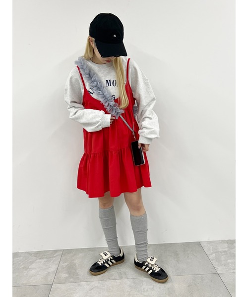WC(ダブル シー)の「チュールフリルスマホショルダー(スマホグッズ・レディース・グレー/ブラック/ホワイト/レッド/ピンク・FREE)」の20枚目の写真
