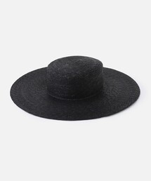 LOULOU WILLOUGHBY（ルルウィルビー）の「【LOULOU WILLOUGHBY】リボンストローHAT（ハット）」