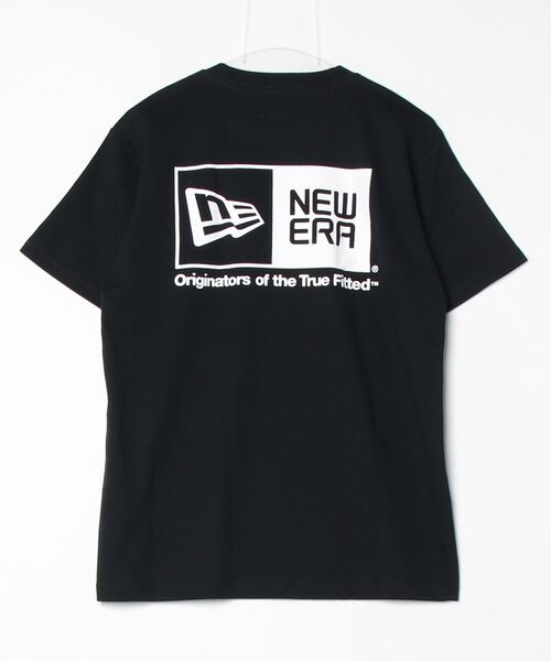 NEW ERA(ニューエラ)の「NEW ERA/ニューエラ 半袖Tシャツ 定番ロゴ バックプリント 吸汗速乾 14121830/14121835(Tシャツ/カットソー・メンズ・ブラック/ホワイト・M/L/XL/2XL)」の12枚目の写真