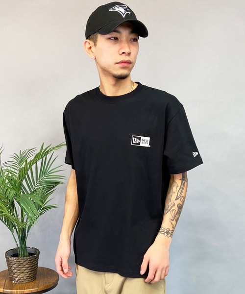 NEW ERA(ニューエラ)の「NEW ERA/ニューエラ 半袖Tシャツ 定番ロゴ バックプリント 吸汗速乾 14121830/14121835(Tシャツ/カットソー・メンズ・ブラック/ホワイト・M/L/XL/2XL)」の4枚目の写真