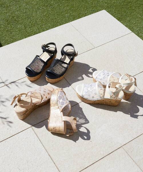 MAJESTIC LEGON（マジェスティックレゴン）の「エンブロイダリーチュールサンダル（サンダル・レディース・ゴールド/ブラック/シルバー・SMALL/MEDIUM/LARGE/X-LARGE）」の19枚目の写真