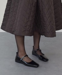 inter-chaussures | 【VAGABOND】ワンストラップサケットフラットパンプス(E41501)(パンプス)