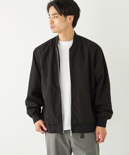 SITRY ジップブルゾン ボマージャケット シトリー SITRY 【SITRY】ゴブラン織り ジップブルゾン