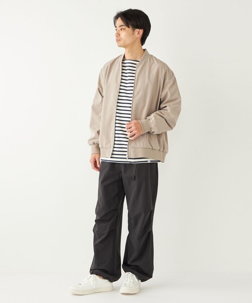 セール】SHIPS Colors:ボマー ジャケット（ブルゾン）｜SHIPS Colors