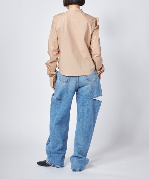 mm6 トップス　袖シャツ　レディース　マルジェラ　MM⑥ mm6 トップス 袖シャツ レディース マルジェラ MM⑥ 楽天市場