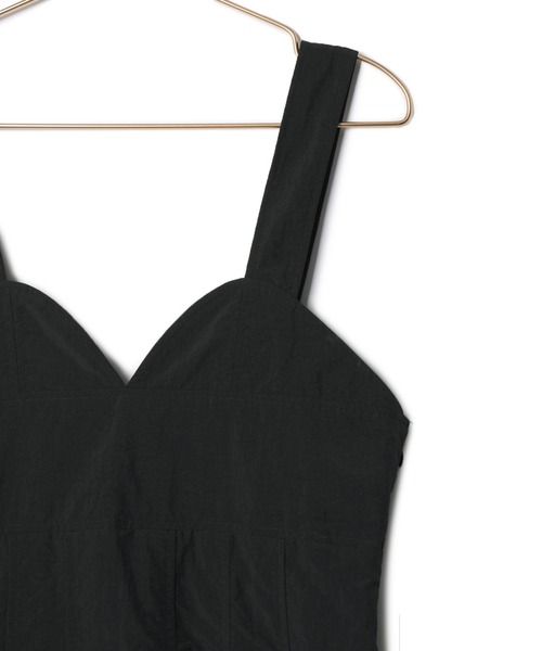 ROPE' PICNIC(ロペピクニック)の「リボンライクワンピース(ワンピース・レディース・ブラック/カーキ・38)」の6枚目の写真