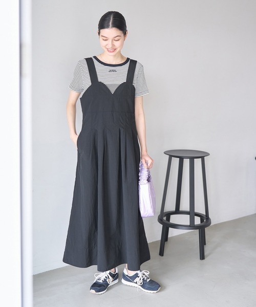 ROPE' PICNIC(ロペピクニック)の「リボンライクワンピース(ワンピース・レディース・ブラック/カーキ・38)」の19枚目の写真