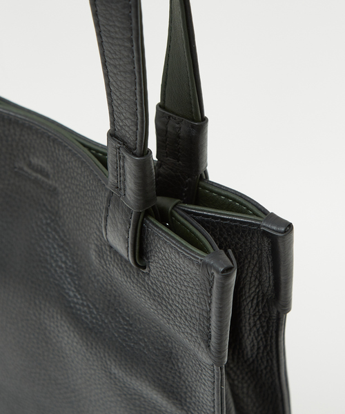 alfredoBANNISTER（アルフレッドバニスター）の「【SEEKER別注】  コンビネーショントートバッグ（トートバッグ・メンズ・ライム/グリーン/キャメル・フリー）」の19枚目の写真