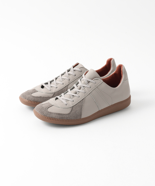REPRODUCTION OF FOUND(リプロダクションオブファウンド)の「【REPRODUCTION OF FOUND / リプロダクション オブ ファウンド】 GERMAN TRAINER(その他シューズ・メンズ・ライトグレー/ホワイト/ブラック・42/41/43/44)」の3枚目の写真