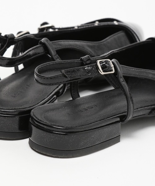 PAGEBOY（ページボーイ）の「スタッズベルトミュール（パンプス・レディース・ブラック/シルバー/シルバー系その他・MEDIUM/LARGE）」の13枚目の写真