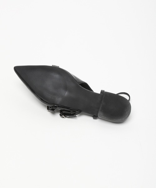 PAGEBOY（ページボーイ）の「スタッズベルトミュール（パンプス・レディース・ブラック/シルバー/シルバー系その他・MEDIUM/LARGE）」の10枚目の写真