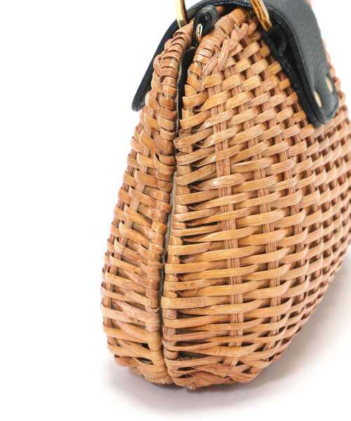 lei　定価￥25,300 スプリットラタン2WAYリングハンドルバッグ lei様専用 定価￥25,300 スプリットラタン2WAYリングハンドルバッグ