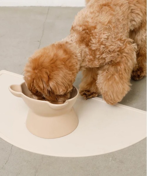 moncheri(モンシェリ)の「くまさんフードボウル【電子レンジ・食洗器可能】(その他ペットグッズ・レディース・ベージュ・FREE)」の13枚目の写真