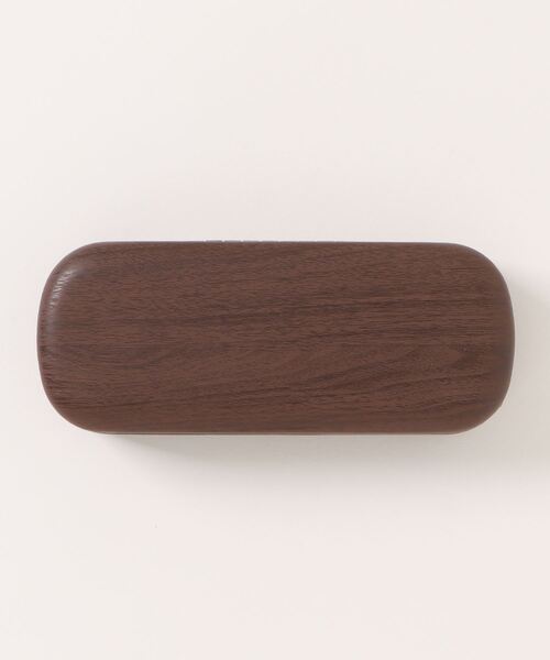 Port（ポート）の「ウッド調 シンプル メガネケース #（メガネ・レディース・ライトブラウン/ブラウン/ダークブラウン・FREE）」の4枚目の写真