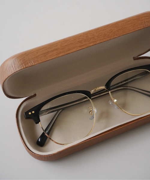 Port（ポート）の「ウッド調 シンプル メガネケース #（メガネ・レディース・ライトブラウン/ブラウン/ダークブラウン・FREE）」の11枚目の写真