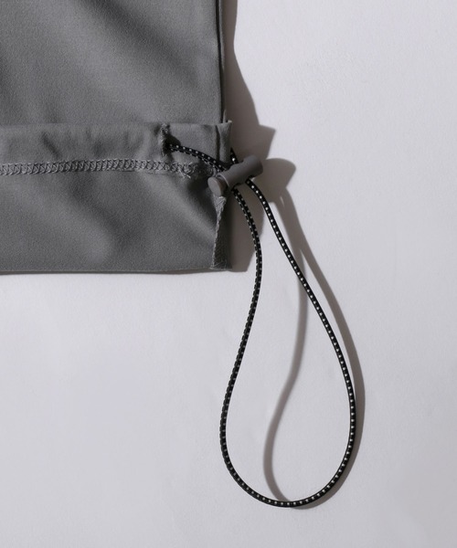 SITRY（シトリー）の「High Twist Function T-shirt/ドライ ストレッチ UVカット ビッグシルエット 半袖Tシャツ セットアップ対応（Tシャツ/カットソー・メンズ・チャコール/ブラック/ライトグレー/ホワイト・LL/L/M）」の19枚目の写真