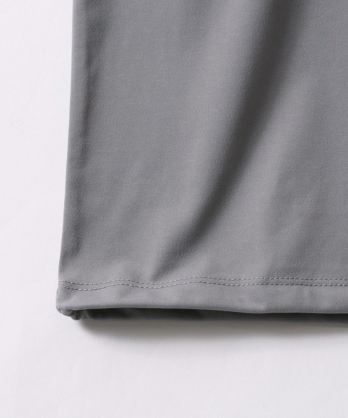 SITRY（シトリー）の「High Twist Function T-shirt/ドライ ストレッチ UVカット ビッグシルエット 半袖Tシャツ セットアップ対応（Tシャツ/カットソー・メンズ・チャコール/ブラック/ライトグレー/ホワイト・LL/L/M）」の18枚目の写真