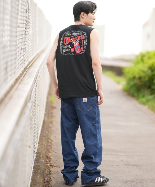 VOLCOM（ボルコム）の「VOLCOM/ボルコム タンクトップ バックプリント A3702400（タンクトップ・メンズ・オフホワイト/ブラック・M/L/XL）」の17枚目の写真