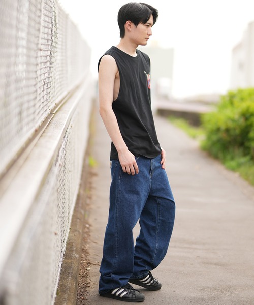 VOLCOM（ボルコム）の「VOLCOM/ボルコム タンクトップ バックプリント A3702400（タンクトップ・メンズ・オフホワイト/ブラック・M/L/XL）」の18枚目の写真