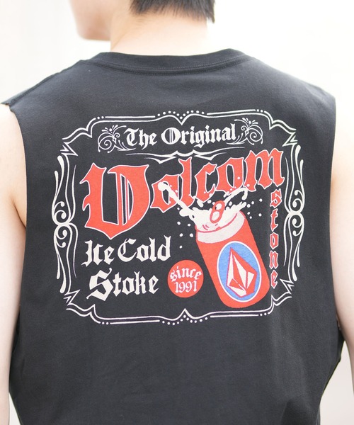 VOLCOM（ボルコム）の「VOLCOM/ボルコム タンクトップ バックプリント A3702400（タンクトップ・メンズ・オフホワイト/ブラック・M/L/XL）」の19枚目の写真