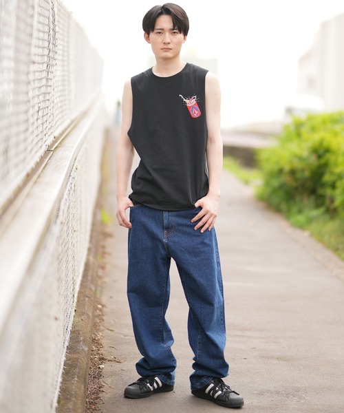 VOLCOM（ボルコム）の「VOLCOM/ボルコム タンクトップ バックプリント A3702400（タンクトップ・メンズ・オフホワイト/ブラック・M/L/XL）」の16枚目の写真