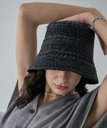 Vincent Pradier | (VINCENT PRADIER)ラフィアバケットハット(ハット)