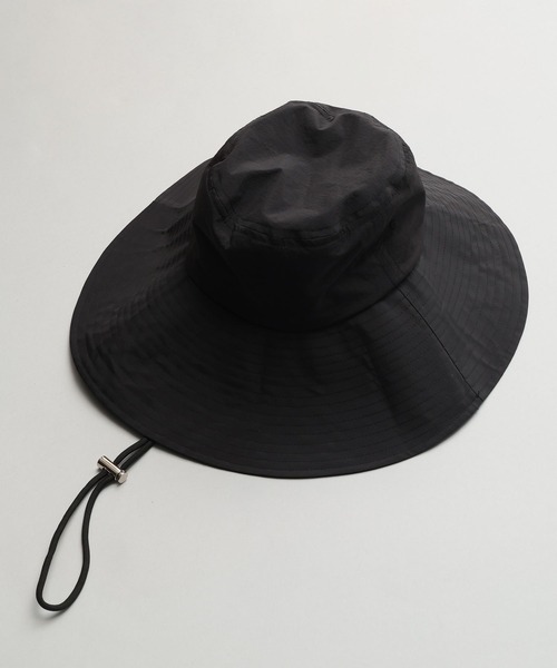 A part by（アパートバイ）の「UVカットサファリハット（ハット・レディース・キャメル/ブラック・FREE）」の2枚目の写真