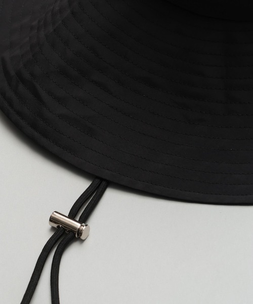 A part by（アパートバイ）の「UVカットサファリハット（ハット・レディース・キャメル/ブラック・FREE）」の5枚目の写真