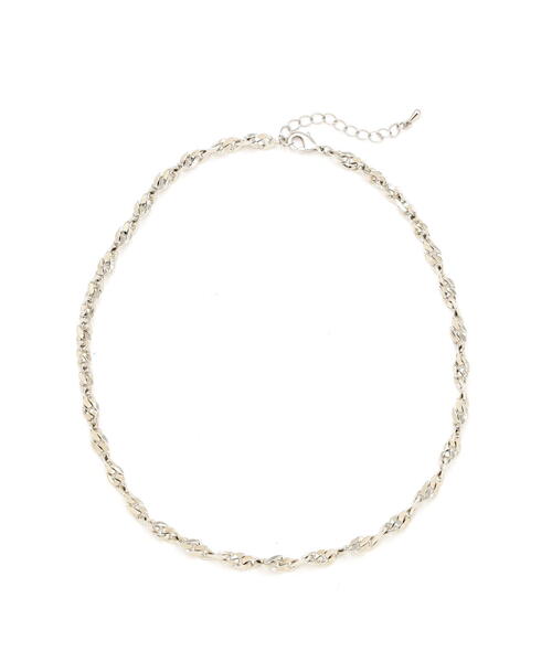 FREE'S MART（フリーズマート）の「ツイストチョーカー（ネックレス・レディース・シルバー/ゴールド・ﾌﾘ-）」の3枚目の写真