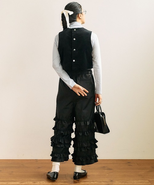 fig London（フィグロンドン）の「VELVET vest（ベスト）」 - WEAR